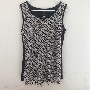 Black and White Polka Dot Shirt